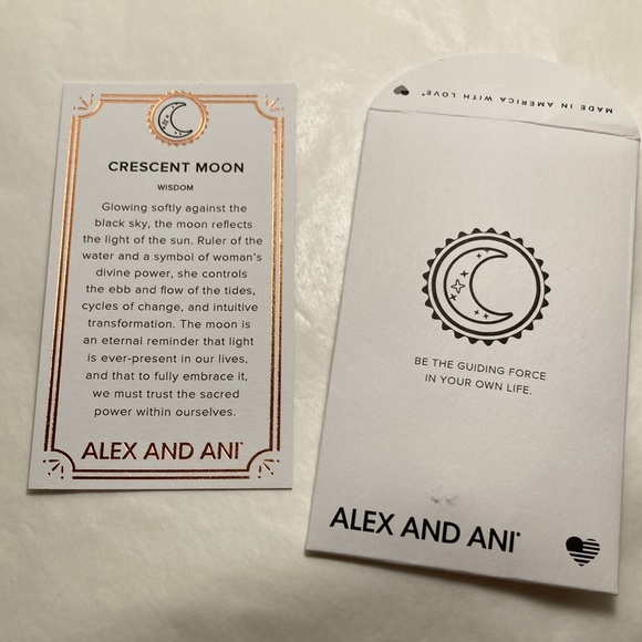 Crescent Moon Slider Charm - Picture 5 of 6